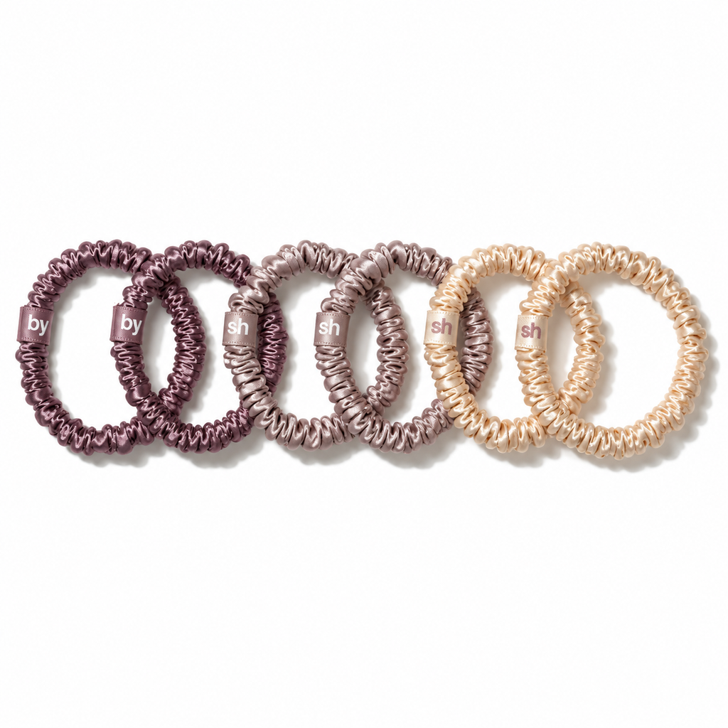 Skinny Silk Scrunchies