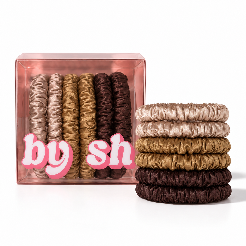 Skinny Silk Scrunchies