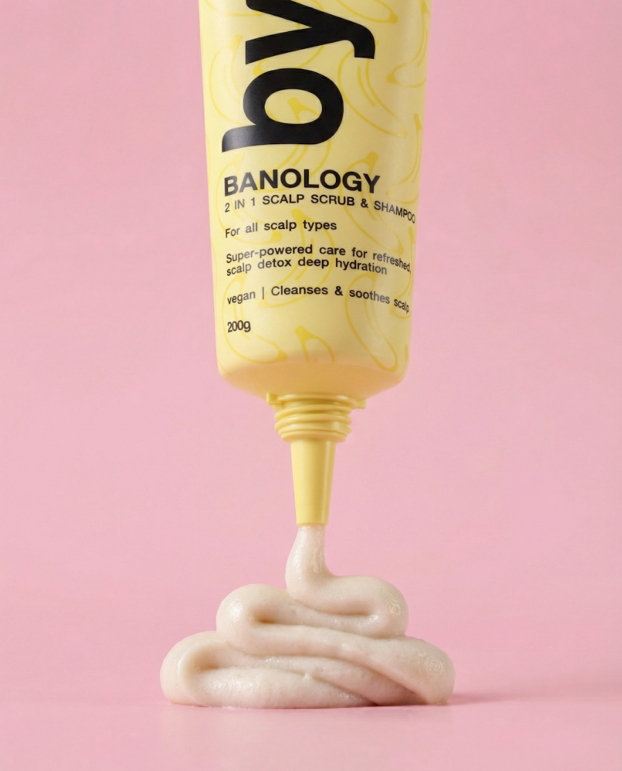 Banology 2 in 1 Scalp Scrub & Shampoo